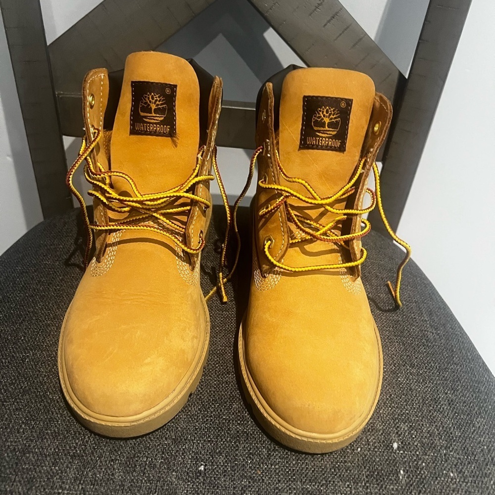 Timberland kids Tan Waterproof Boots